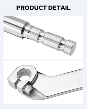 Benlari with ruler showing shaft length and scale for correct sizing benefit