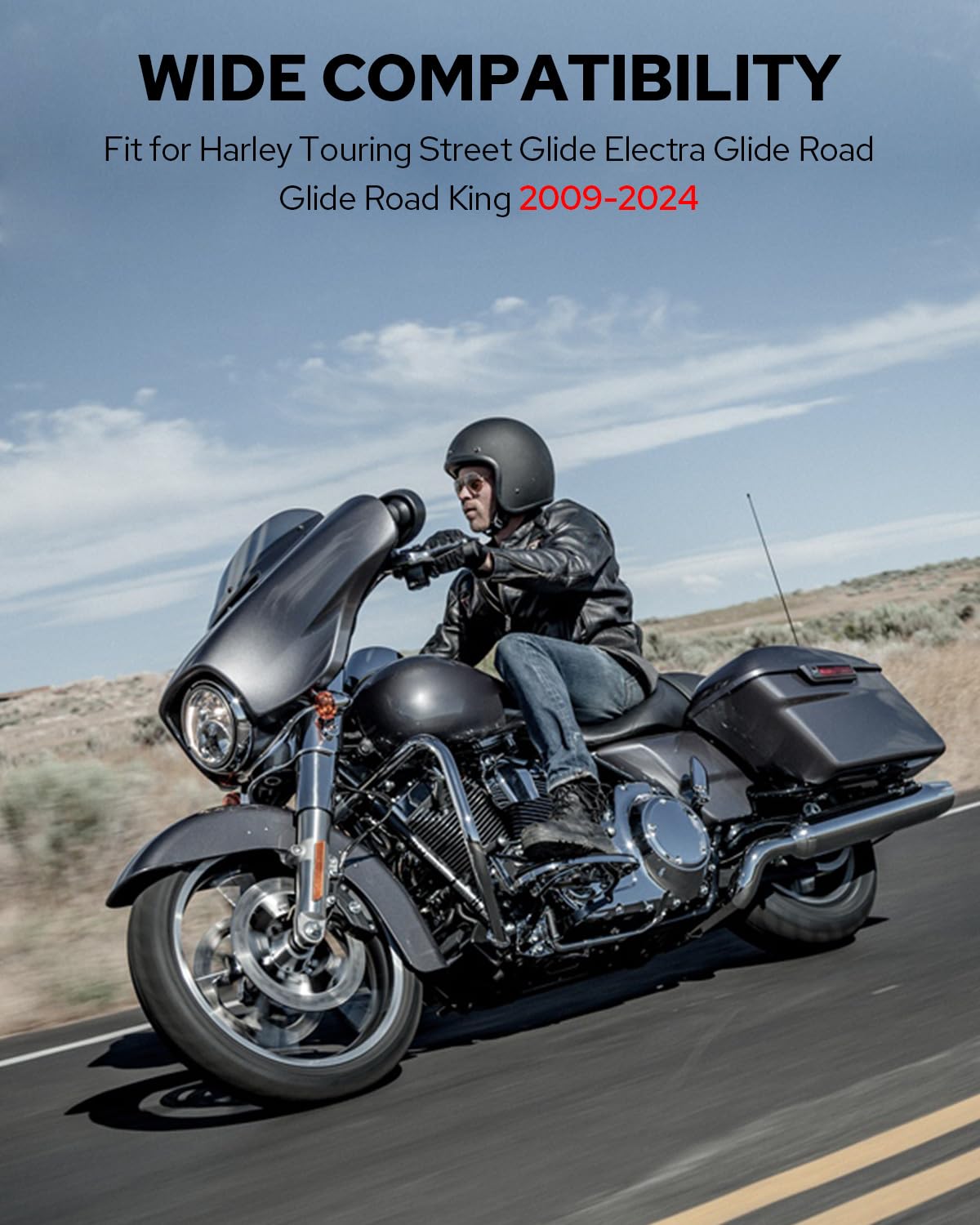 Benlari-equipped motorcycle parked showing removable sissy bar — convenient use benefit