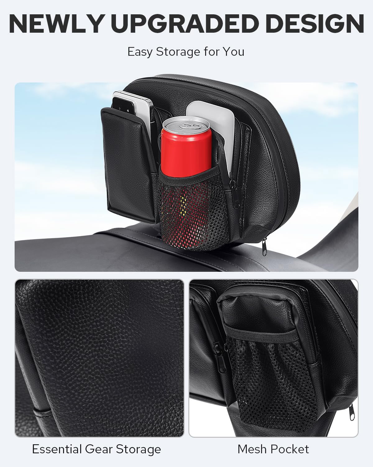Benlari lifestyle shot on open highway demonstrating comfortable touring support