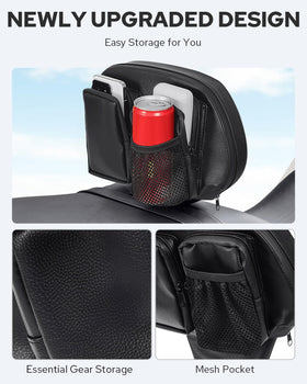 Benlari lifestyle shot on open highway demonstrating comfortable touring support