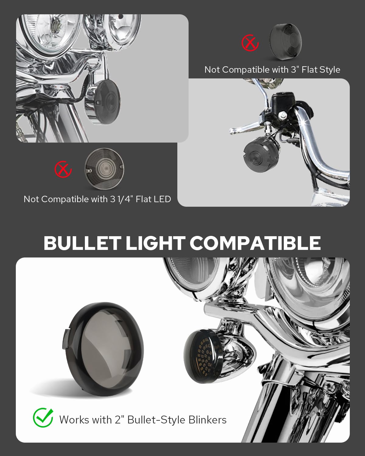 Benlari mounted on Harley rear fender illustrating enhanced rear signaling visibility
