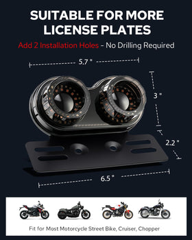 Benlari packaging with screws spacers and manual showing everything included for mounting