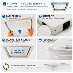 Bentolin reflective waterproof surface detail rebounding sunlight and lowering heat