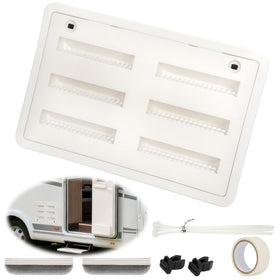 benut front vent cover white showing clean fit and improved airflow