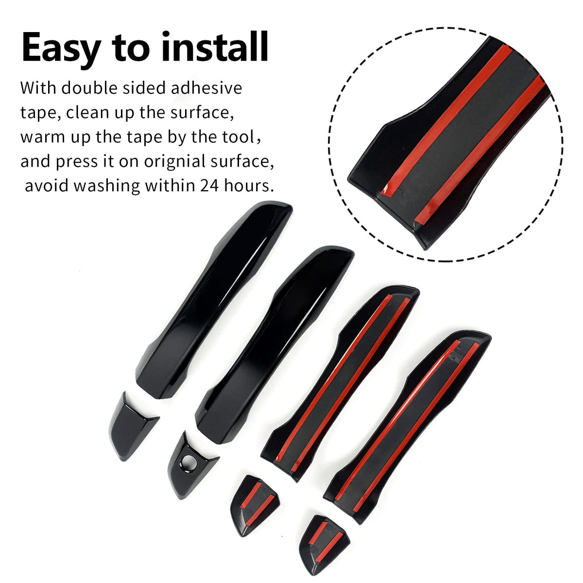 BENXUTO packaging with adhesive tapes ready for fast DIY installation
