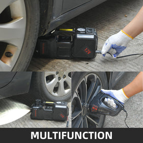 BENYAN built-in inflator and LED light illuminating wheel well for safe night work
