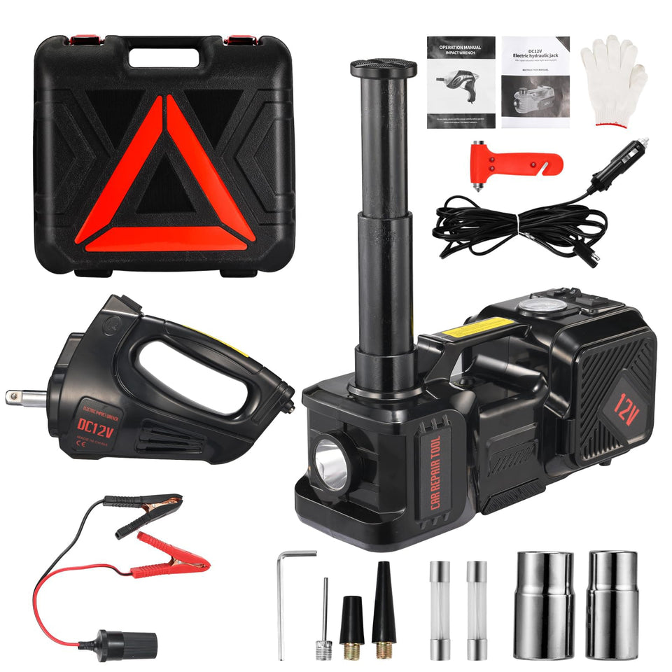 BENYAN front packaging showing complete jack kit and organized case for quick access