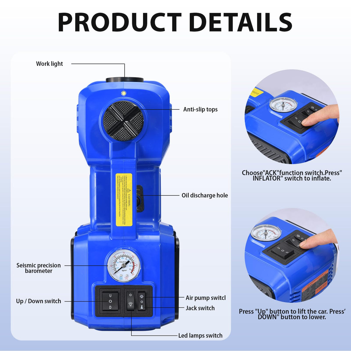 BENYAN impact wrench detail showing fast lug-nut removal benefit