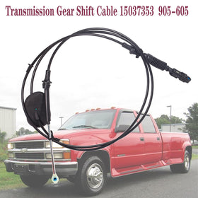 BEONEO full cable laid flat showing length and routing clarity for correct fitment on Chevy/GMC