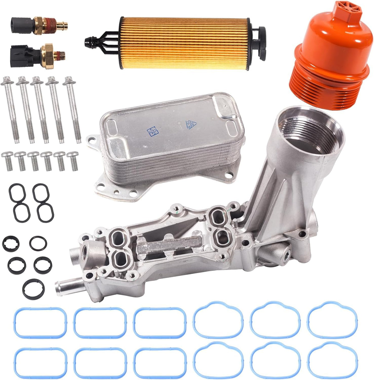 BEONEO front view oil filter housing showing fitment and durable construction benefits