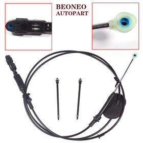 BEONEO shift cable installed in truck interior demonstrating restored shifter response and ease