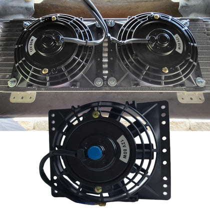 BeoneYuu front view of 6 inch slim fan showing compact profile and cooling benefit