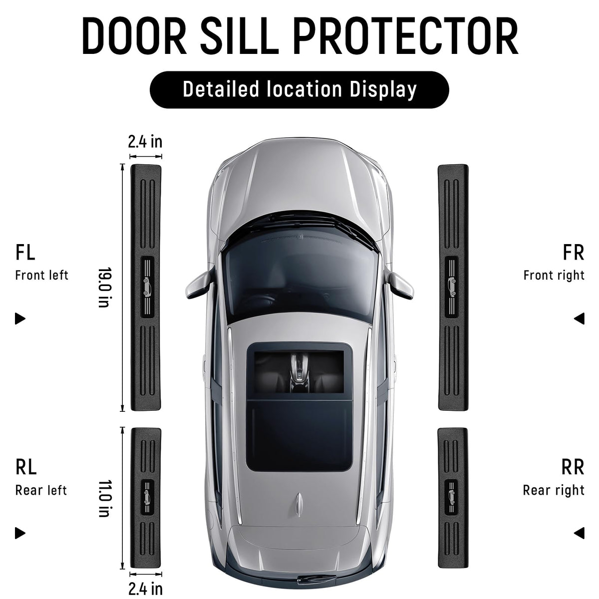 Bercicci side profile showing precise alignment with door frame