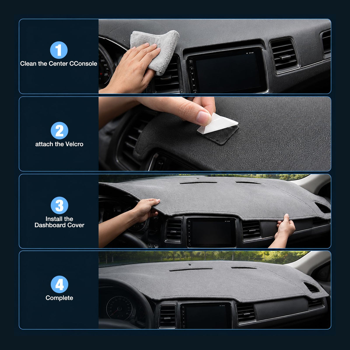 BERKSYDE lifestyle shot in parked car showing sun protection benefit