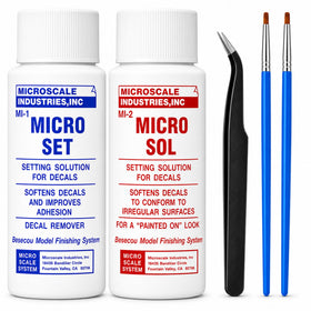 Besecou front packaging showing Micro Set 101 and Micro Sol 102 improving adhesion