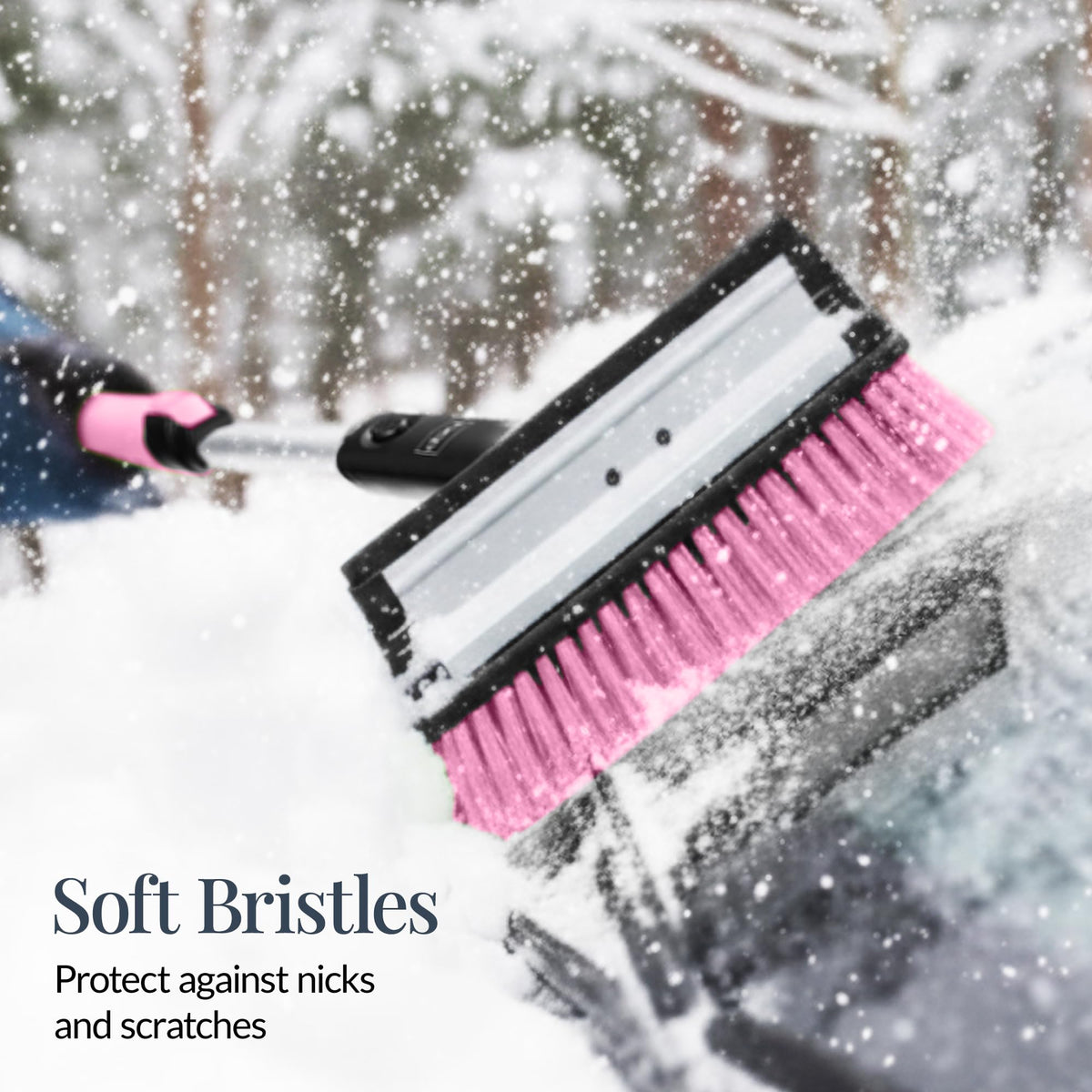 Best Choice Products rotating head angled to show versatile clearing positions