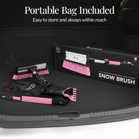 Best Choice Products beside a hand for scale showing portable size