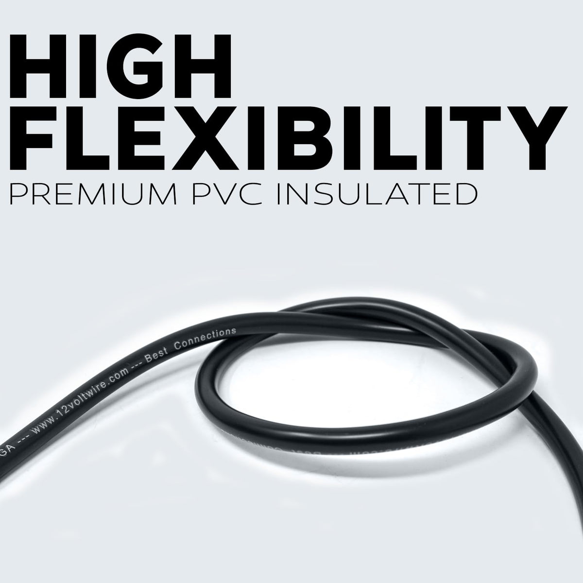 BEST CONNECTIONS cable flexing around a bend illustrating durable, fatigue-resistant design
