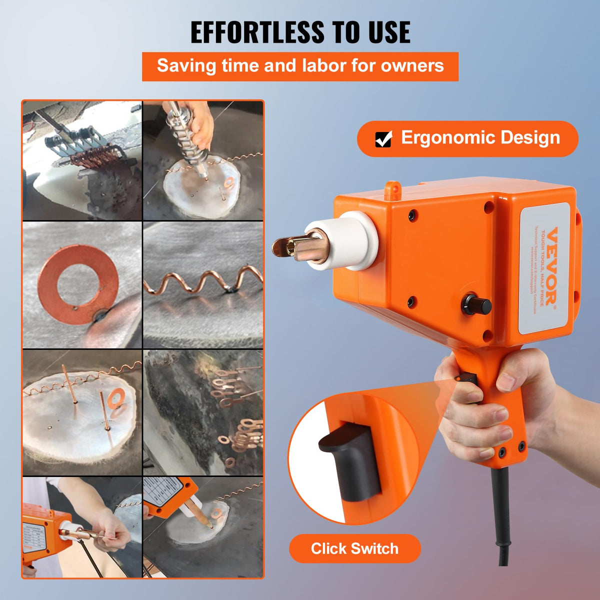 Bestauto VEVOR nails and consumables displayed to highlight variety and repair readiness