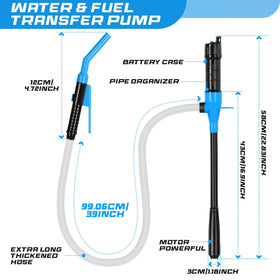 BestCosy battery compartment detail illustrating dual D-cell or AA power flexibility