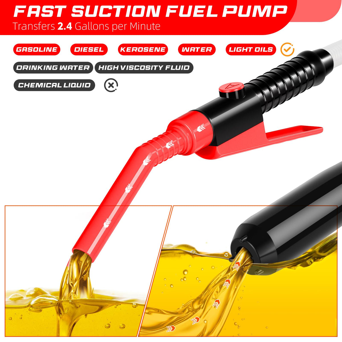 BestCosy hose and integrated nozzle detail showing durable materials and control