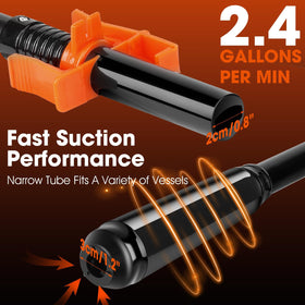 BestCosy close-up of 47-inch hose and nozzle highlighting reliable flow