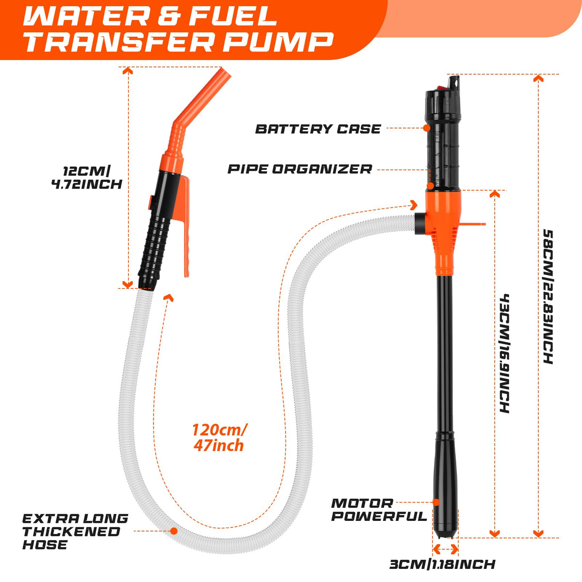 BestCosy hose material detail highlighting durable, non-toxic texture for safer transfers