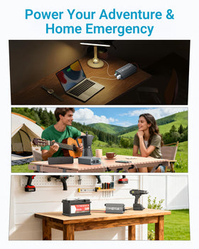 BESTEK powering appliances inside an RV showing reliable off-grid power