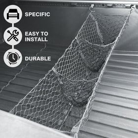 BestEvMod clip attached to L-track anchor demonstrating quick, tool-free installation