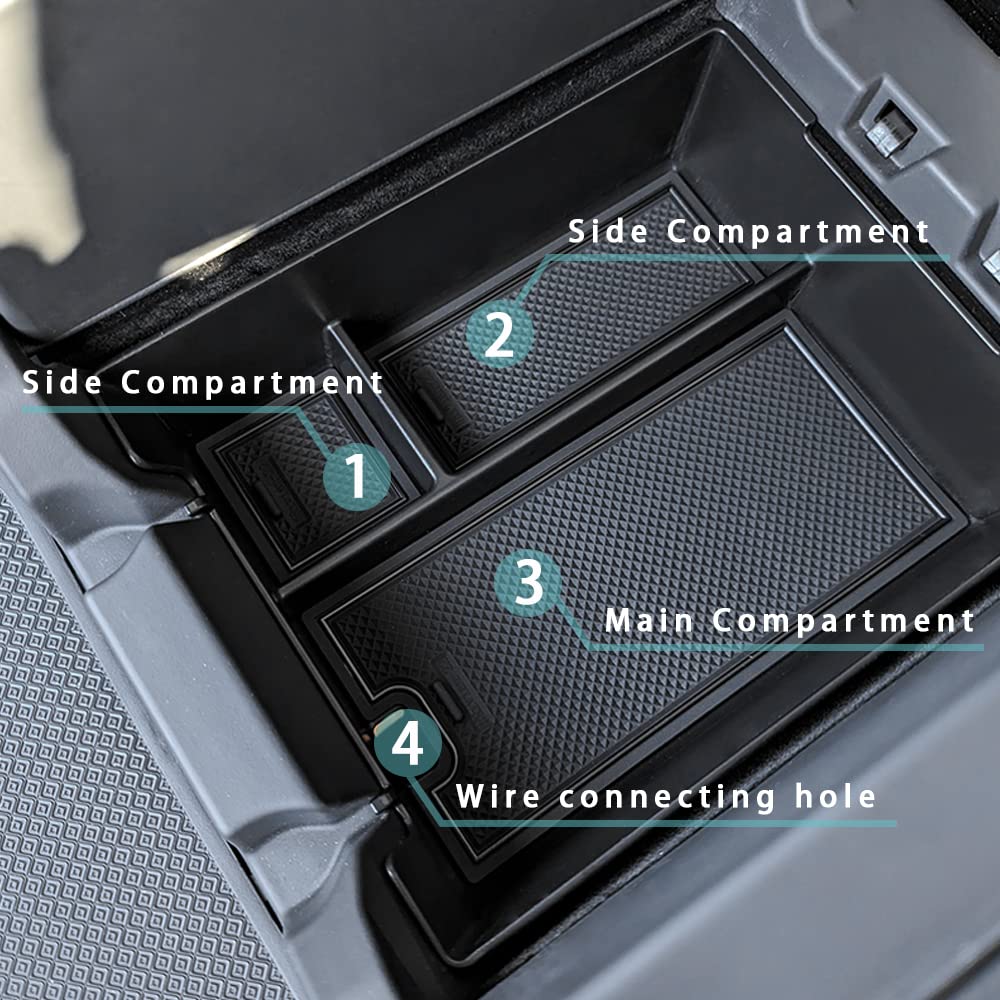 BestEvMod close-up of anti-slip liners highlighting protection and reduced rattling