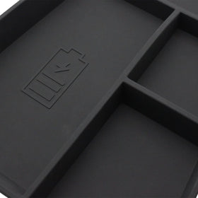 BestEvMod center console integrated in Mach-E interior enhancing organization