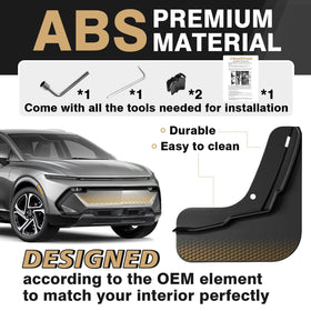 BestEvMod rear splash guard installed protecting lower panel benefit