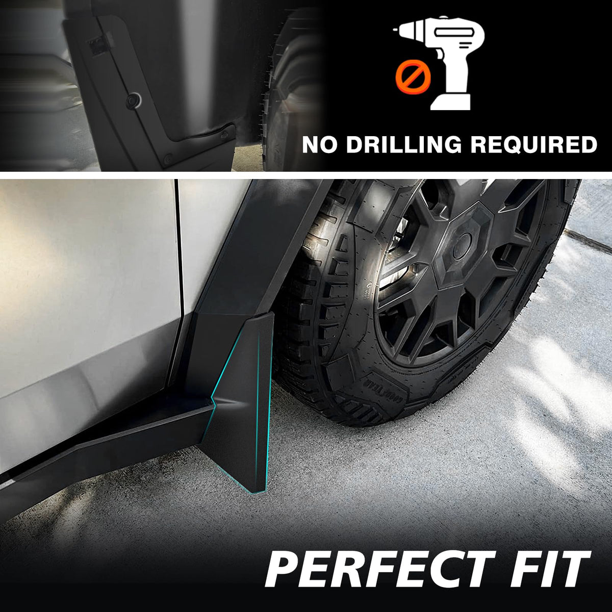 BestEvMod sealed hollow area detail preventing mud build-up and easier cleaning