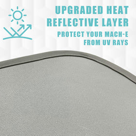 BestEvMod close-up of reflective fabric texture demonstrating improved heat reflection