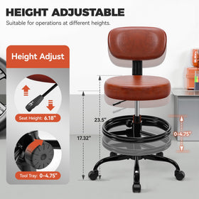 BestGlory close-up of backrest contour for lumbar support and reduced fatigue