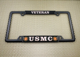 BestLicensePlateFrames back view showing retention tabs that prevent rattling