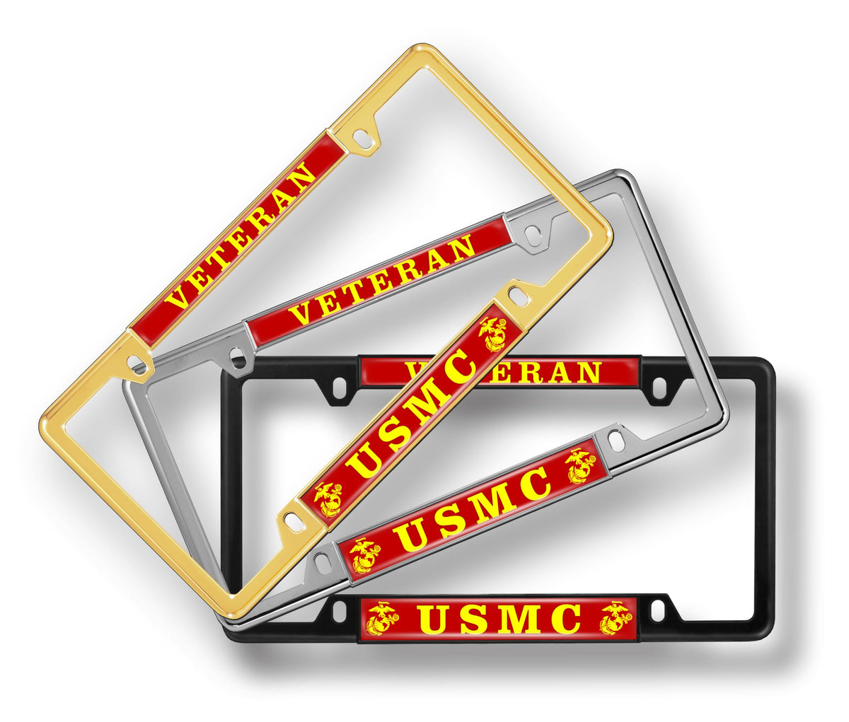 BestLicensePlateFrames decorative screw caps displayed for finished installation