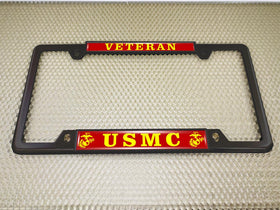 BestLicensePlateFrames side profile highlighting thin-top frame for unobstructed plate