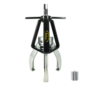 BESTOOL front view of gear puller showing jaws and center screw for accurate removal