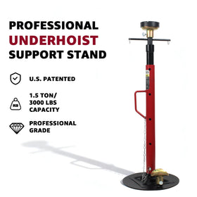 BESTOOL close-up of precision threaded screw offering secure, fine height control
