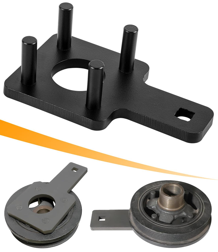 besttruck front view of crankshaft pulley wrench holder showing robust shape and fit benefit