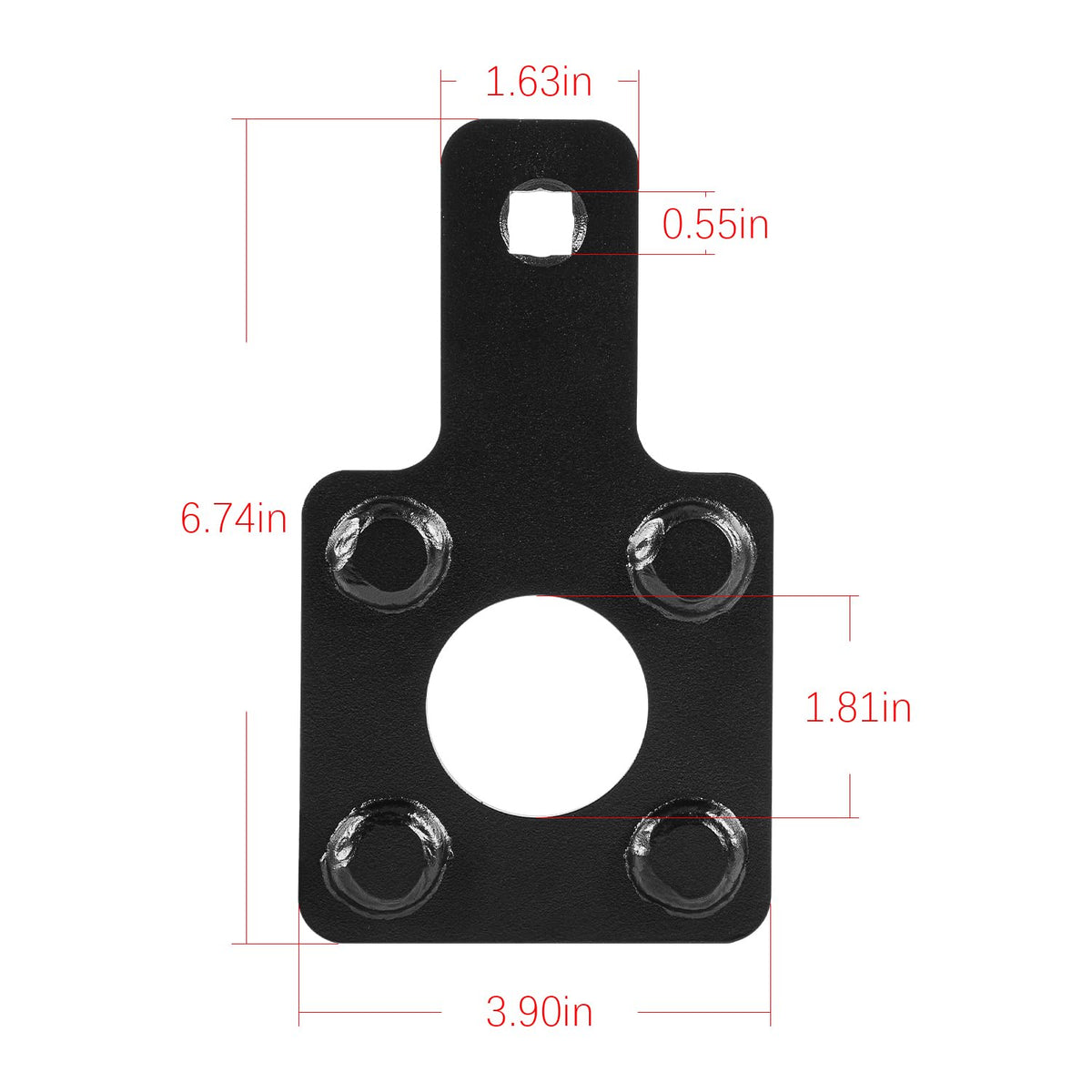 besttruck side profile highlighting 42mm extension to prevent tool pop-out under torque