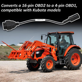 Bestview 16‑pin OBD2 plug closeup demonstrating universal scanner compatibility