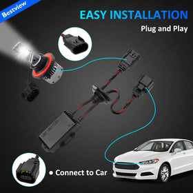 Bestview decoder installed in an engine bay providing stable LED performance