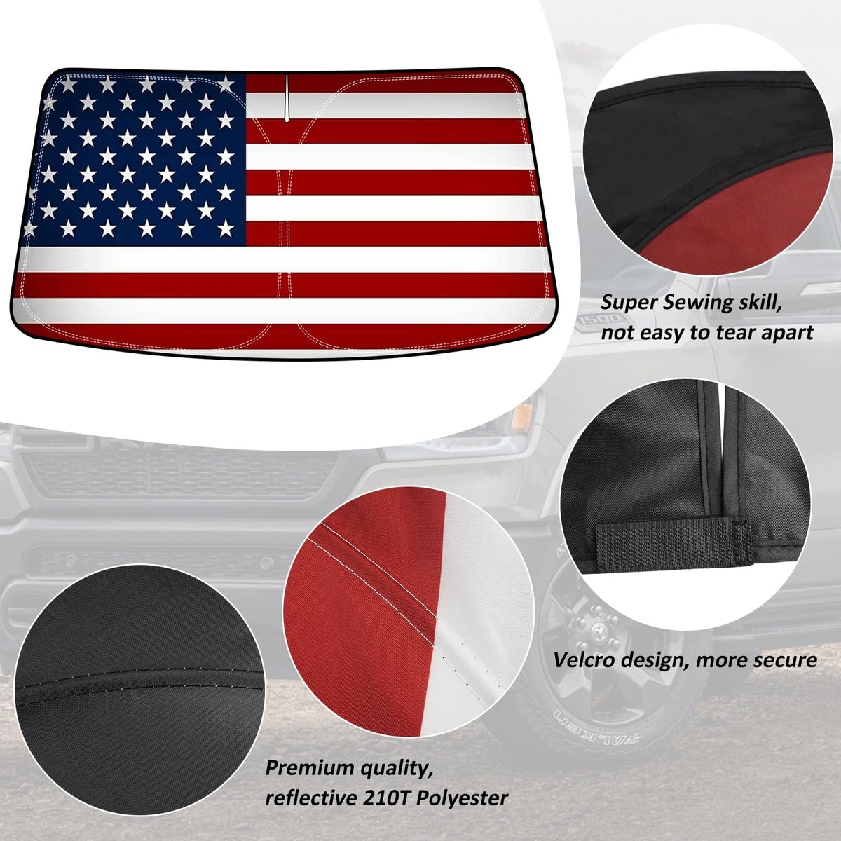 Bestview installed on Ford F150 in parking lot showing practical use