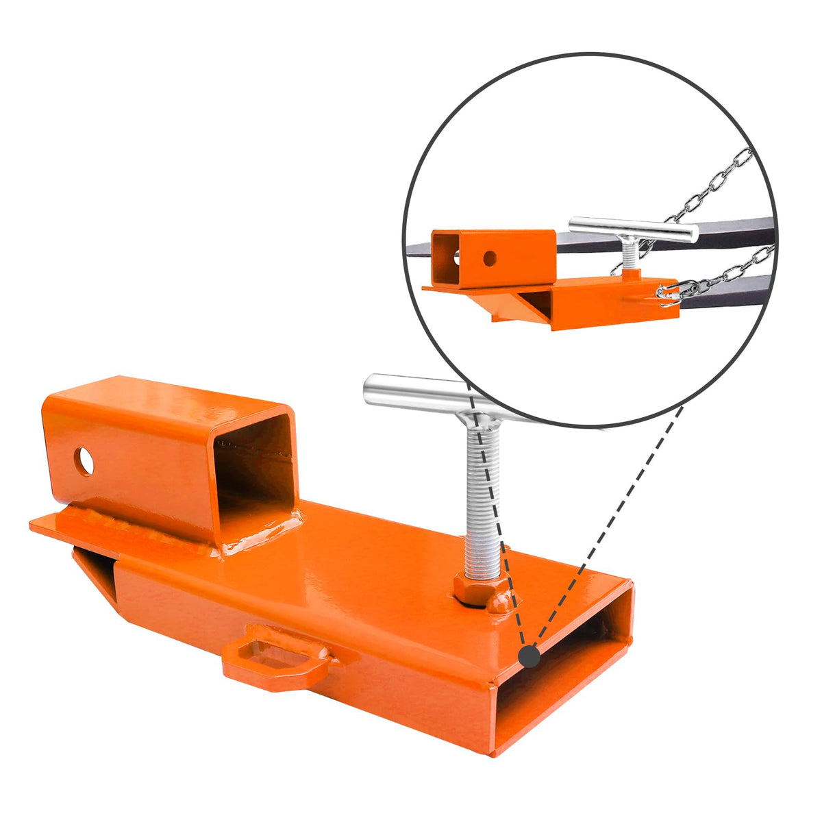 BESTZHEYU safety chain detail providing backup retention for safer towing