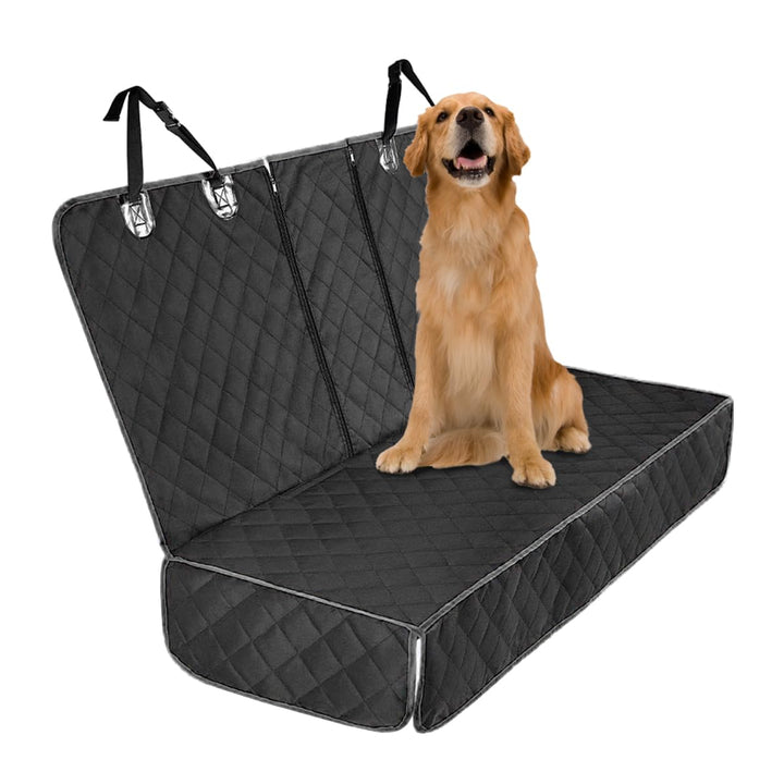 BESULEN front view showing full-coverage protector protecting car seats