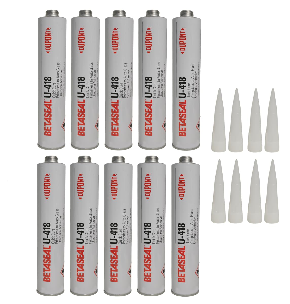Betaseal U-418 front packaging showing product and volume