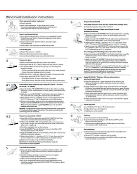 Betaseal U-418 nozzle and cap detail for precise bead control