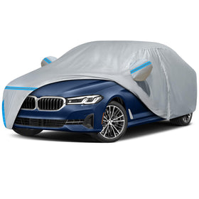 BETERNY front view on BMW 5 Series showing full coverage and fit for protection